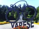 Giardini Estensi con simbolo Mondiali di Ciclismo a Varese 2008