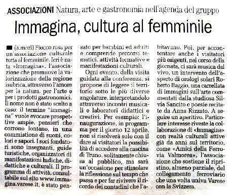 rassegna stampa